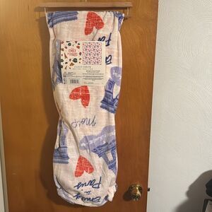 Emily In Paris Fleece Blanket Throw